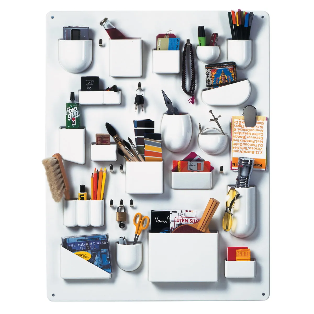 Vitra Uten Silo, Accessories Wall Organizer, White